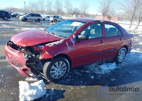 2007 Toyota Corolla Ce z USA, uszkodzony, nr VIN 2T1BR32E77C844951